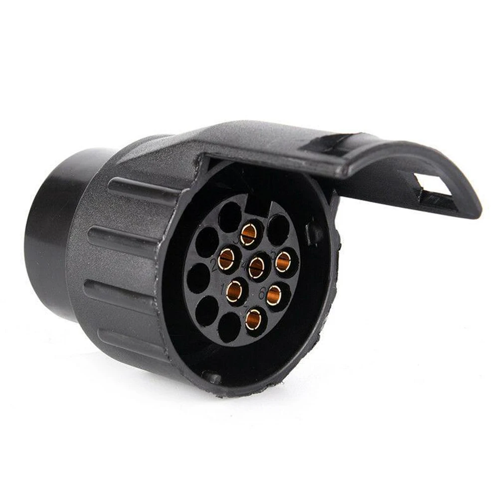 

Reliable 7 to 13 Pin Trailer Towing Electric Socket Adapter Converter Transfer Electronic Signals with Ease from Car to Trailer
