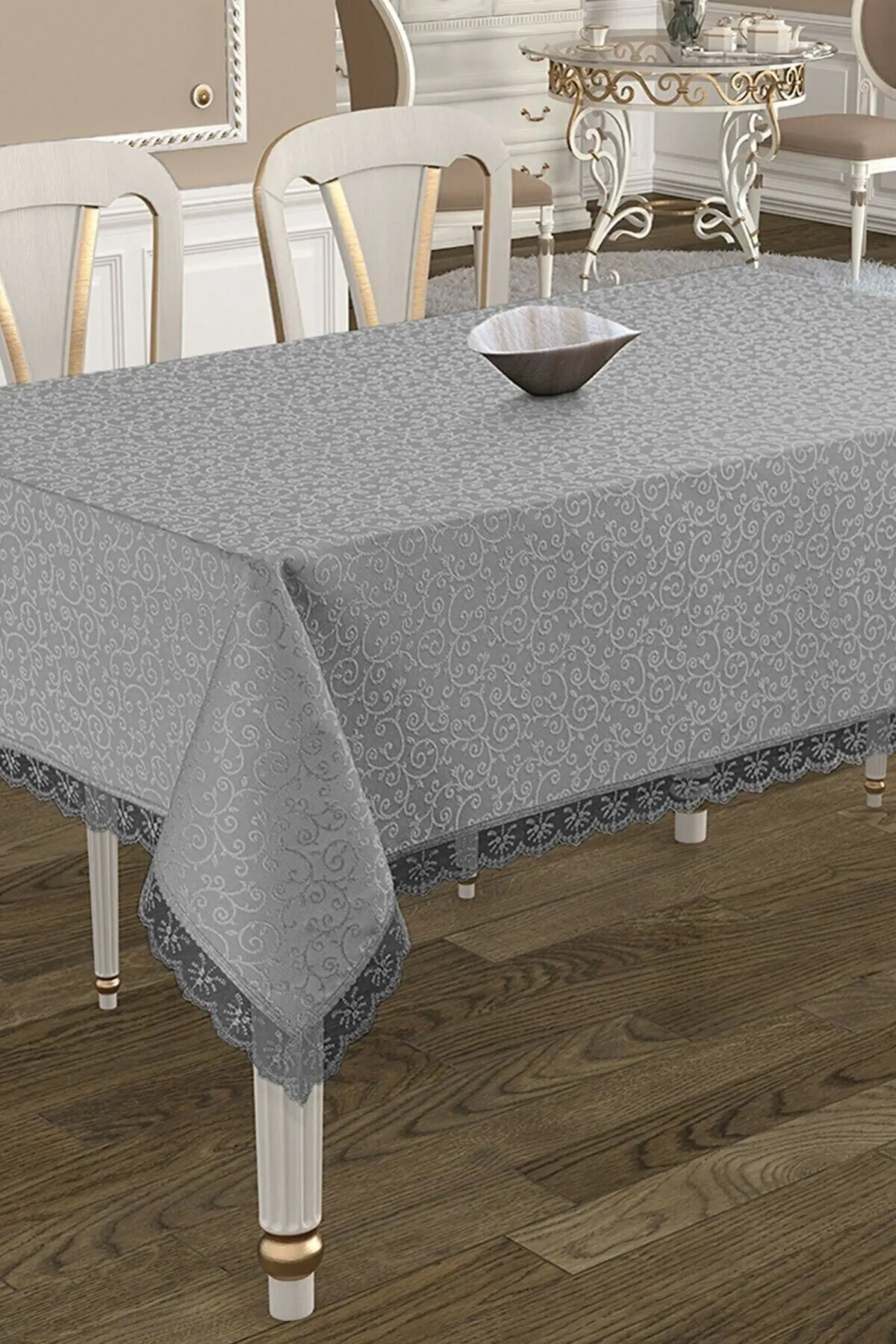 

English Table Cloth Easy-to-wash Solid Dining Table Cloth Round Table Cloth Rectangle Tea Table Cloth Home party Decoration