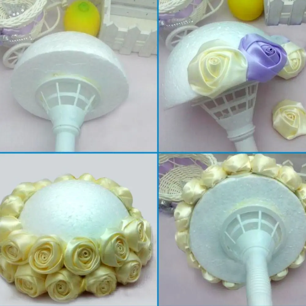 Полукруглые воздушные шары из пенопласта для сборки своими руками