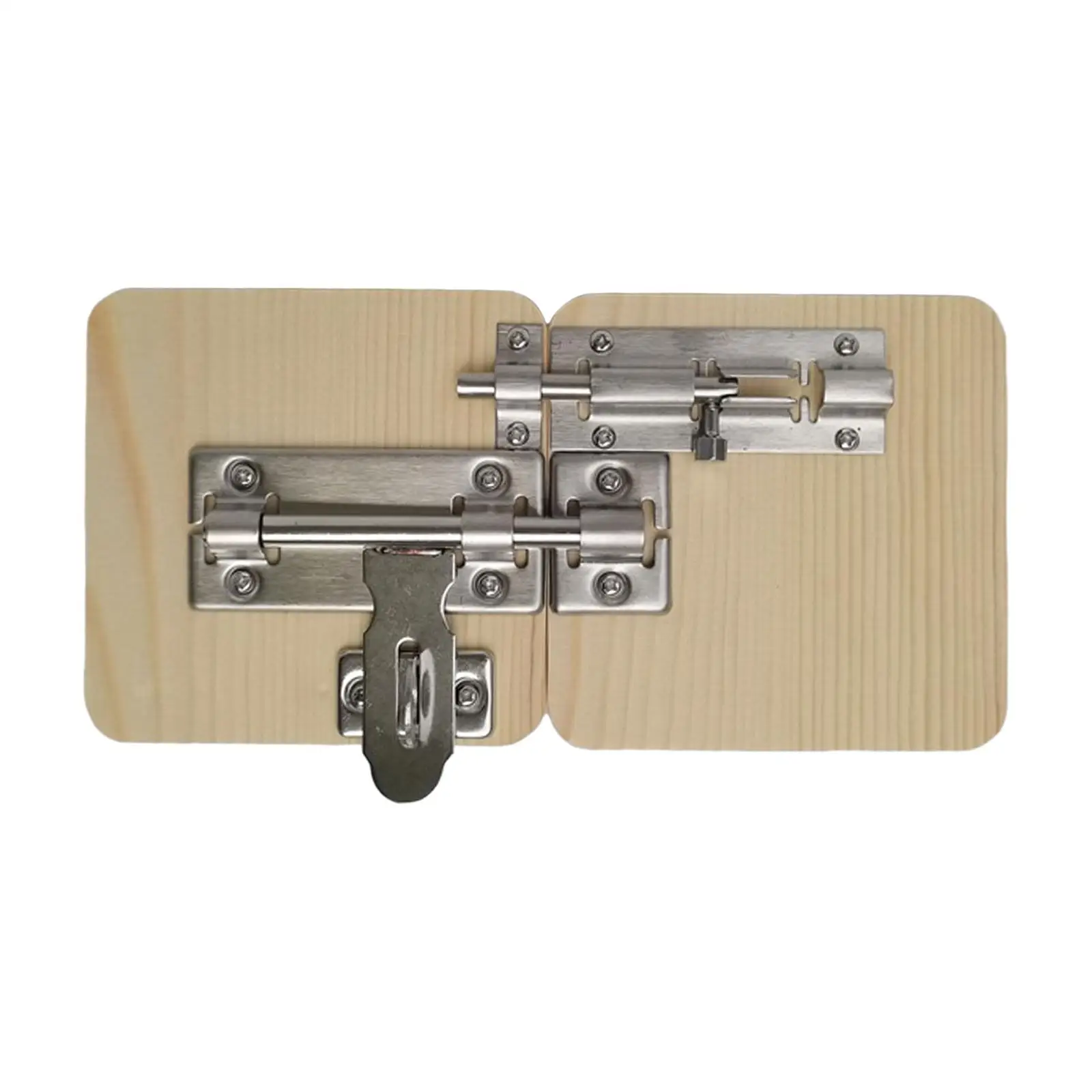 

Montessori Board Accessory Latch Panel Cognition Game Developmental Toy