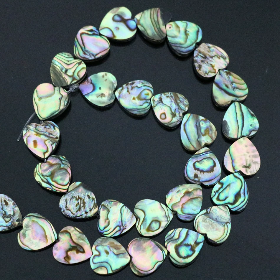 

Бусины-шармы в форме сердца, 15 дюймов, 10 мм, B1164