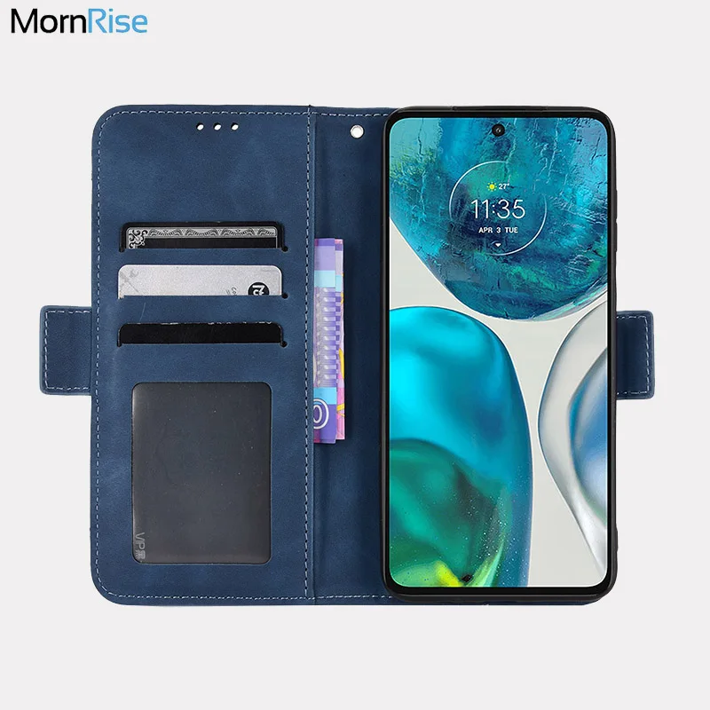 

Wallet Cases For MOTO G52 4G Case Magnetic Closure Book Flip Cover For MOTOROLA G52 4G Leather Card Holder Phone Bags