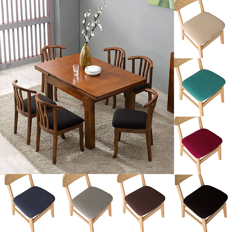 

Plaid Fleece Chair Seat Cover Dust Stool Cover Elastic Removable Cushion Cover Washable Modern Comfortable Simple Home Textiles