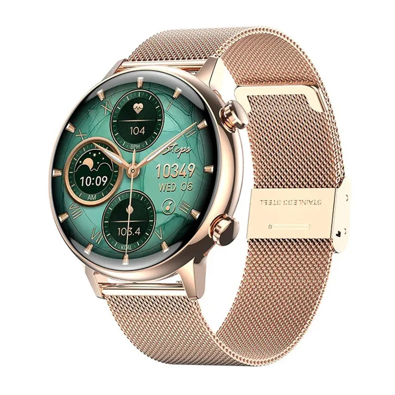 

2023New Smart Watch HK39 Women 1.1inch Amoled Screen Men Bluetooth Call AI Voice NFC Health Monitoring Sports Fitness Smartwatch