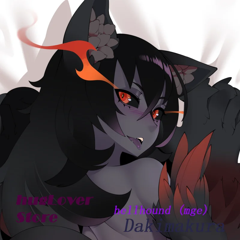 Подушка для тела Dakimakura Аниме hellhound (mge) (Энциклопедия монстра девочки)