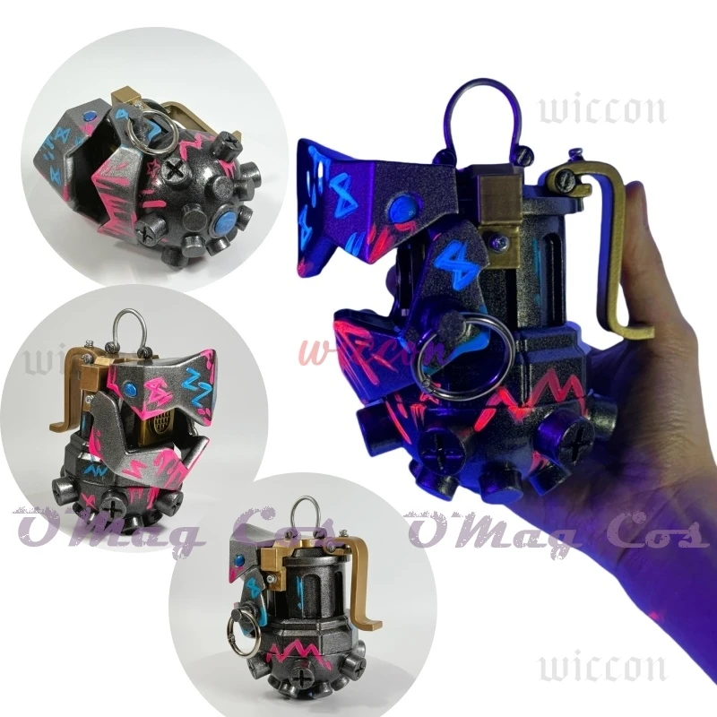 Игра LOL Arcane Jinx реквизит для косплея в виде акулы Хэллоуин карнавал вечеринка