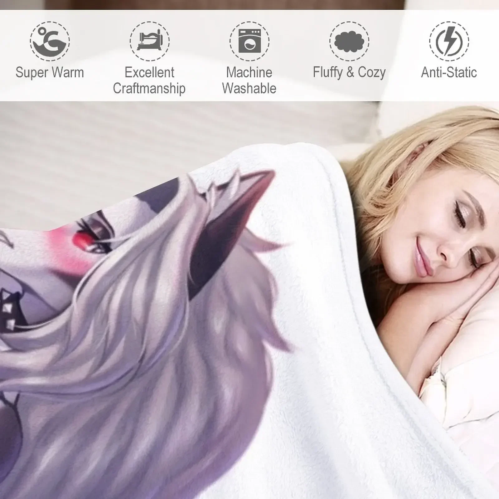 Одеяло Shy Loona большие одеяла из аниме