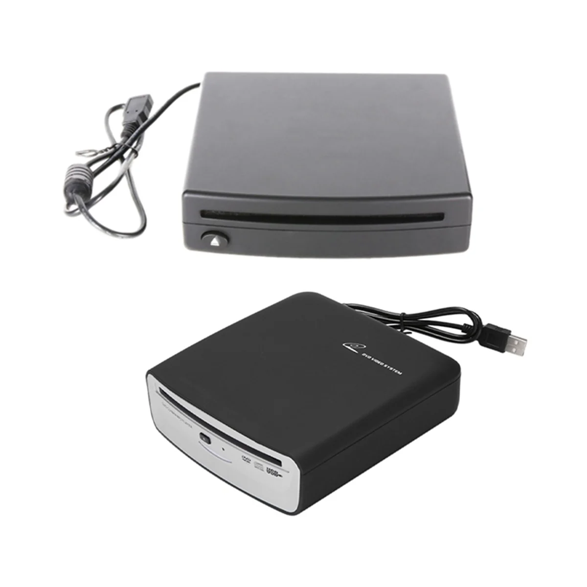 

2PCS/Set Car Radio CD/DVD Dish Box Player with USB Signal Transfer External Stereo for Android Car Multimedia Player