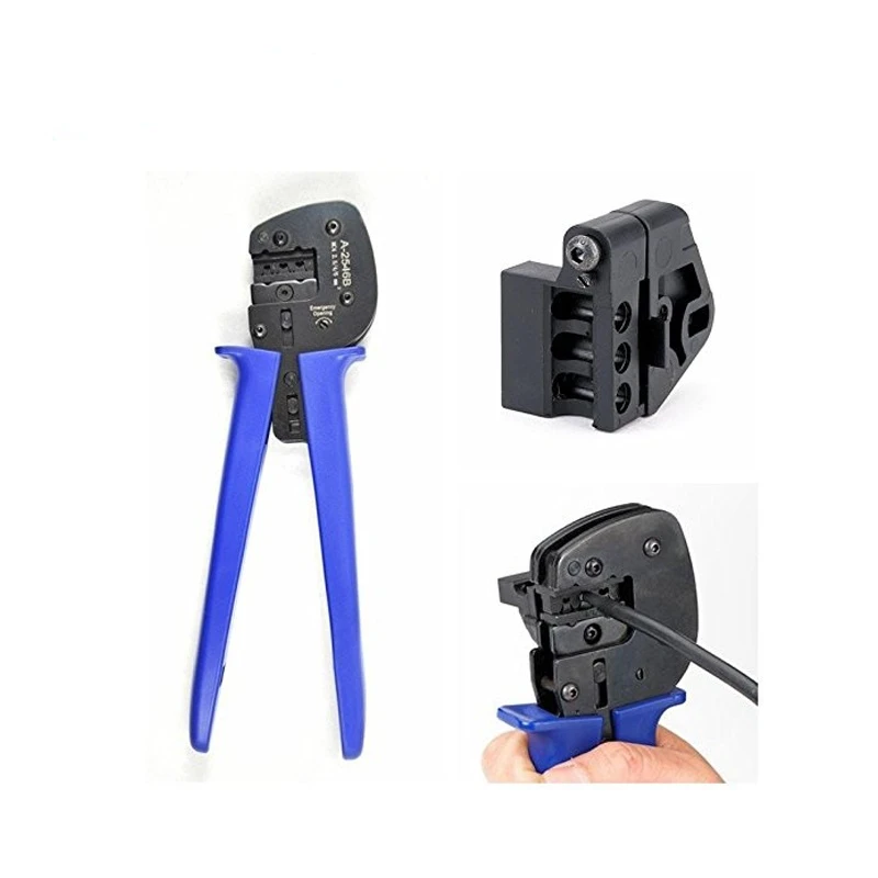 

cable cutter cable terminal solar connector crimping tool kits with Crimping Stripping tool
