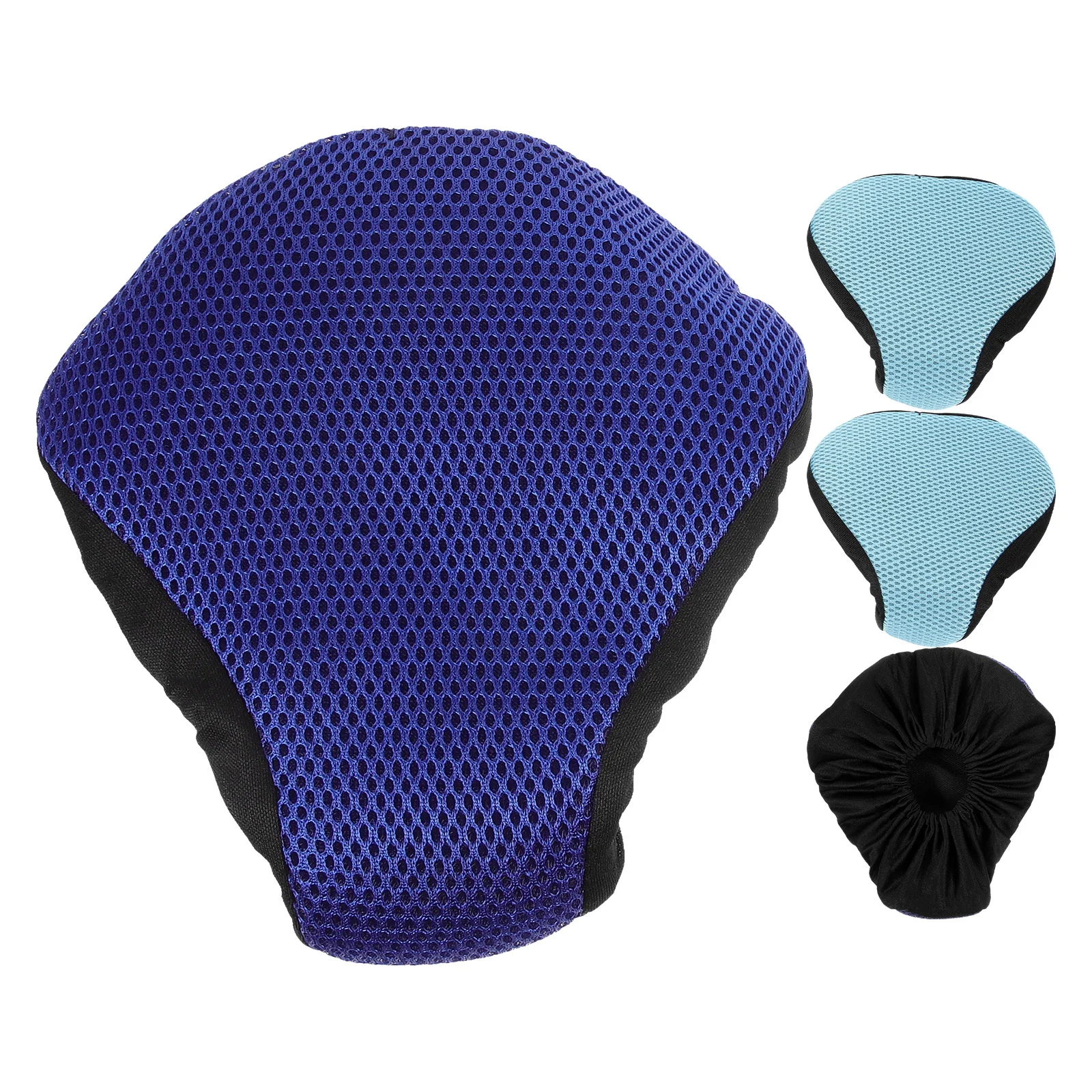 

4Pcs Replacement Bike Seat Cushion Cover Road Bike Saddle Supple Cycling Seats Pad Bike Seat Cushion