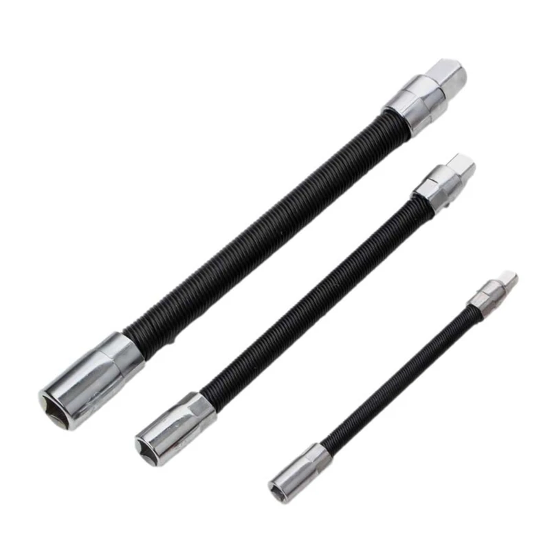 

Electric Wrench Sleeve Extension Rod Hose 1/4 3/8 1/2 Socket Wrench Metal Link 85DA