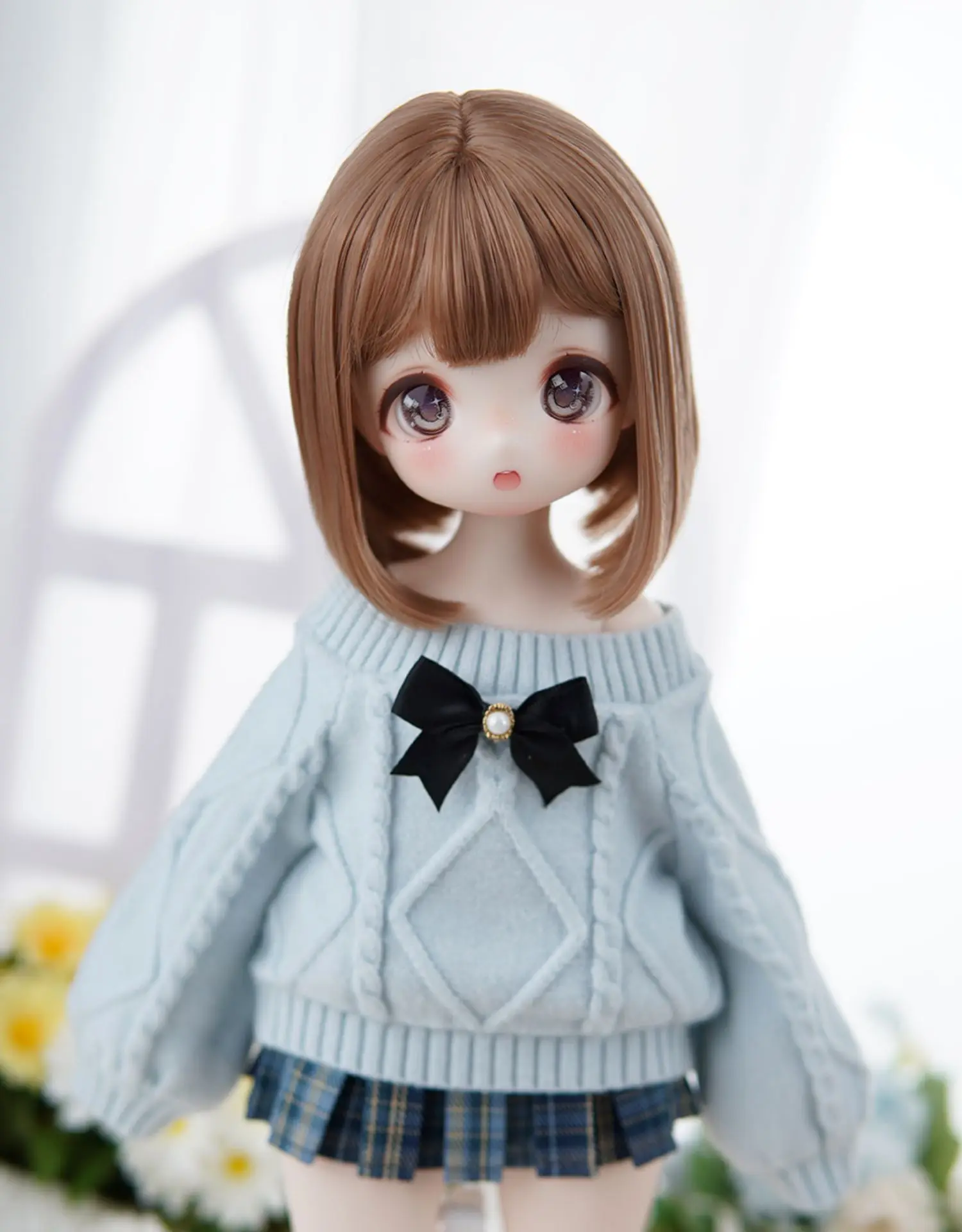 Новинка квадратная детская игрушка bjd 1/4 девочка кролик Боб тело sd мультяшная