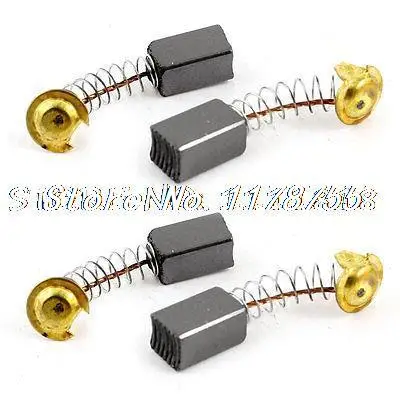 

4 шт., карбоновые щетки 15/32x7/25x15/64 дюйма для электроинструмента