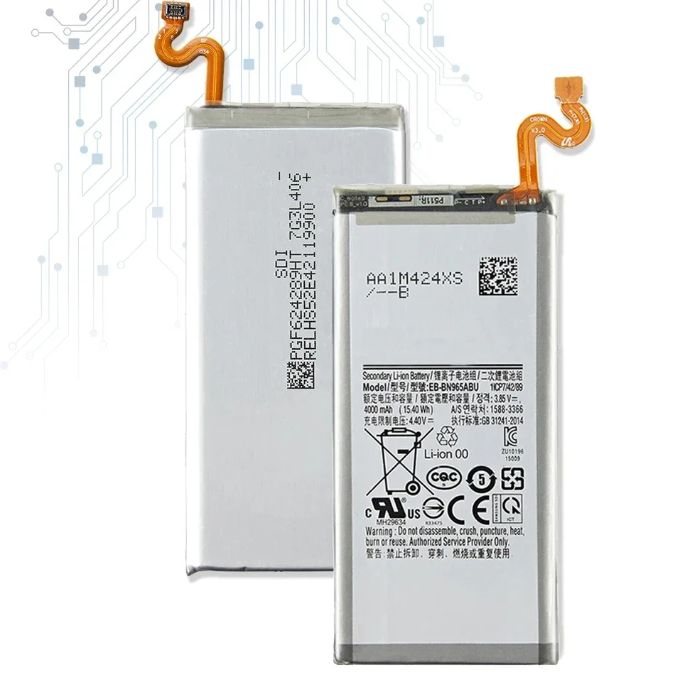 Аккумулятор для Samsung Galaxy Note 9 EB-BN965ABU 4000 мАч Note9 N9600 SM-N960F N960F N960U N960N N960W