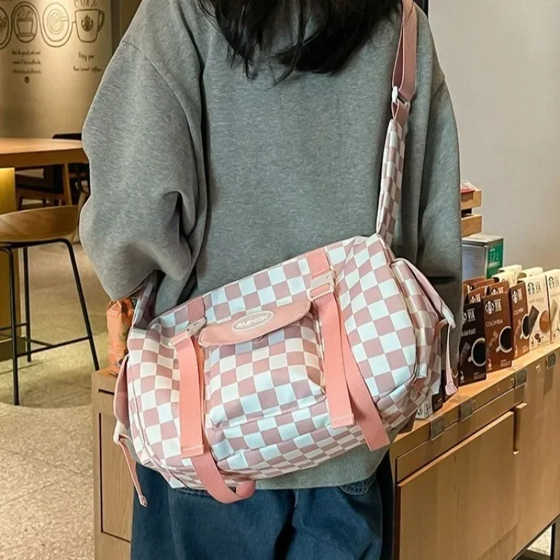 Классические сумки через плечо для женщин новинка 2024 модные роскошные дорожные