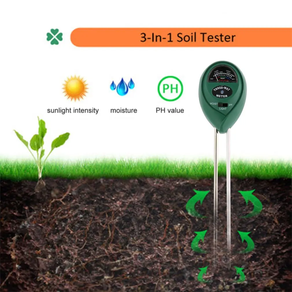 

Soil Kit 3 Ph Acidity For In Moisture Flowers Tester Plants Moisture Plant Soil Tester 1 Soil Light Tester Meter Tester