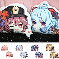 anime game genshin impact plush figure pillow doll 2022 hot kawaii cartoon role cosplay accessories colorful plush pillow gifts