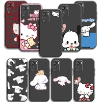 kuromi hello kitty cute phone cases for xiaomi mi 11 mi 11 lite poco x3 gt x3 pro m3 poco m3 pro x3 nfc x3 carcasa coque