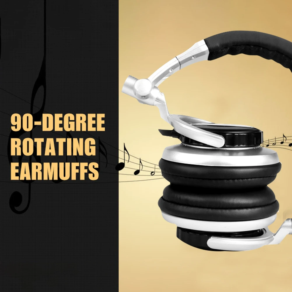 Проводная гарнитура SENICC ST-80 с сильными басами HIFI Студийные мониторы музыкальные