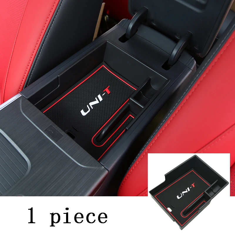 

LHD для Changan Unit Uni-t 2021 2022 2023, ящик для хранения в подлокотнике, ящик для хранения с центральным управлением, многофункциональная коробка, аксессуары