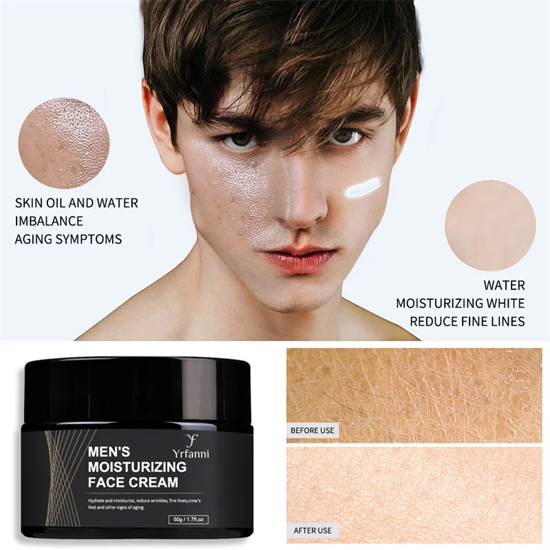 

50g Anti Wrinkle Face Cream Men Anti-Aging Day Cream Lift Repairing Firm Fade Fine Lines Refresh Moisturizing Nourish Whitening
