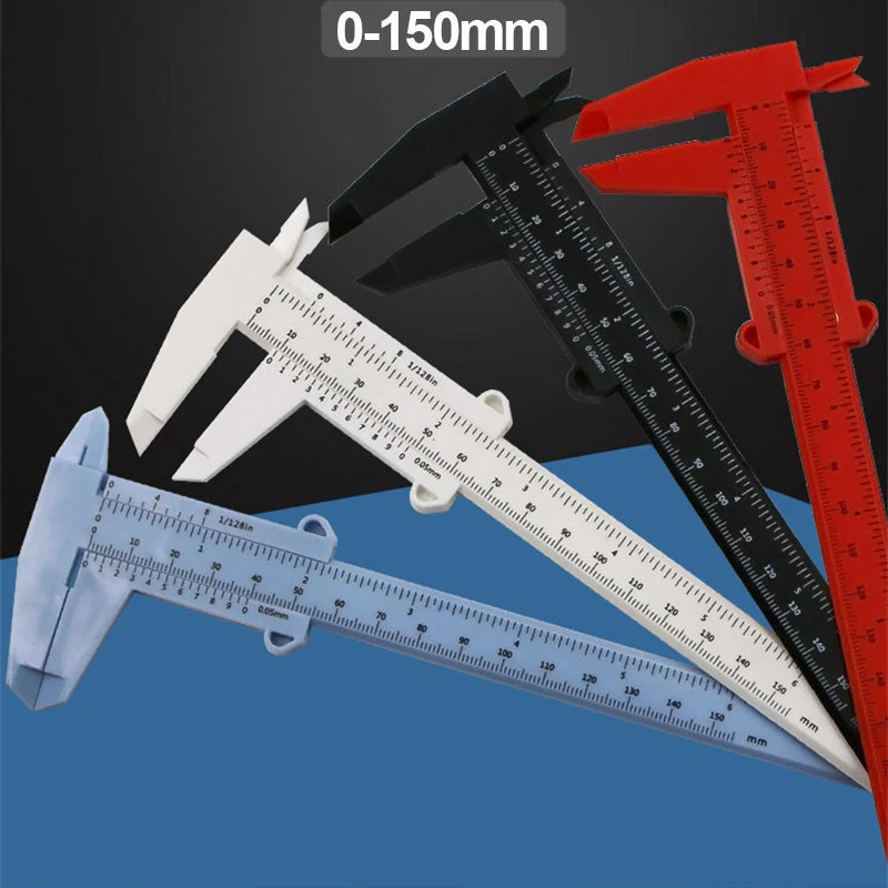

Multi-color Optional Vernier Measuring Caliper 0-150mm ABS Caliper DIY Home Model Making Aperture Depth Diameter Measure Tool
