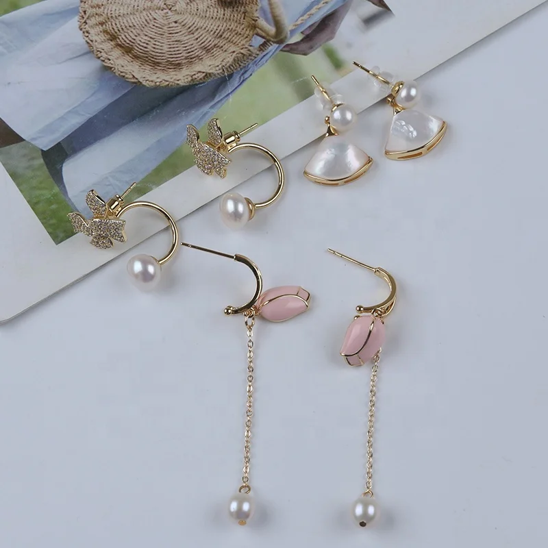 

Fashion Fine Jewelry Freshwater Freshwater Pearls Women Earrings