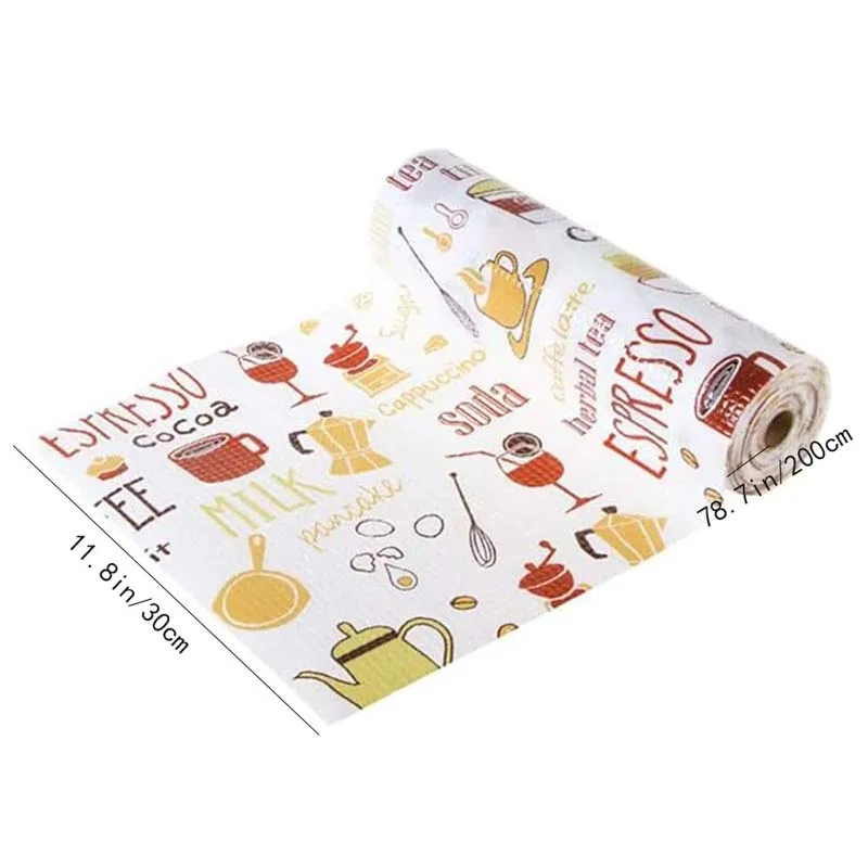 Маслостойкий водонепроницаемый нескользящий коврик для кухонного шкафа 30 х20 см