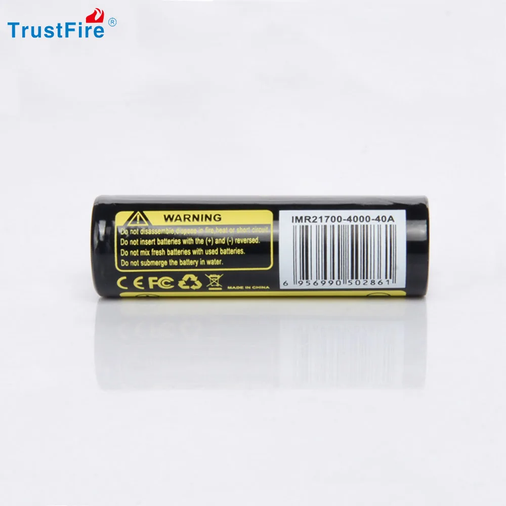 IMR 21700 Lithium Battery High Discharge 40A Rechargeable Cells 3.7v 4000mAh Power Li Ion Batteries for Electrical Tools images - 6