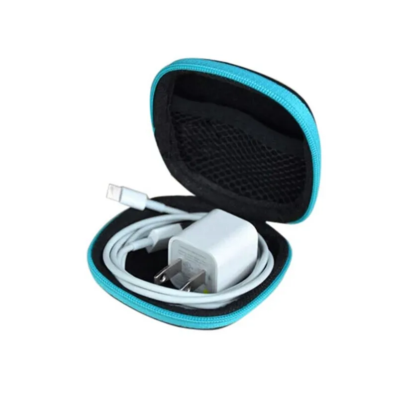 

Random Color Clip Holder Clip Dispenser Desk Organizer Bags Headphones Earphone Cable Earbuds Storage Pouch Bag