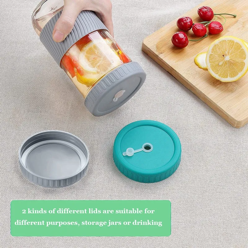 2 упаковки многоразовые чашки для смузи 22 унции чайные Boba крышки с широким