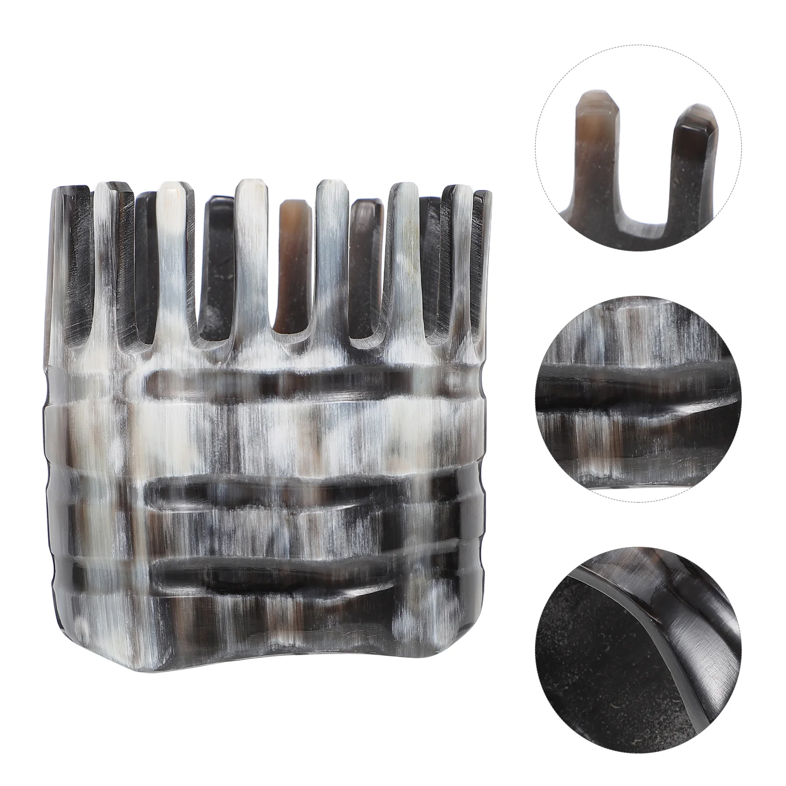 Многофункциональная расческа с широкими зубцами прочная антистатическая