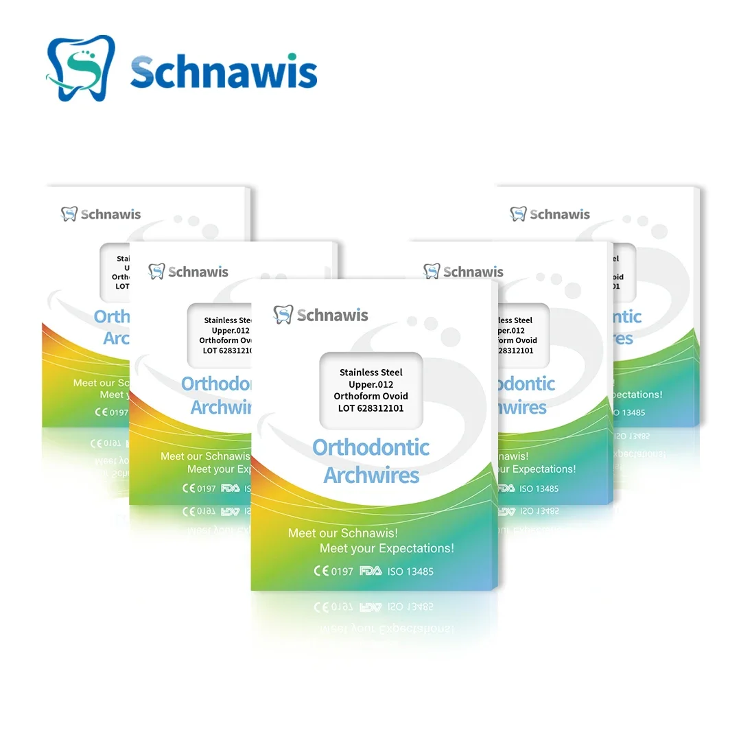 10 пакетов/коробка Ортодонтические архпровода из нержавеющей стали