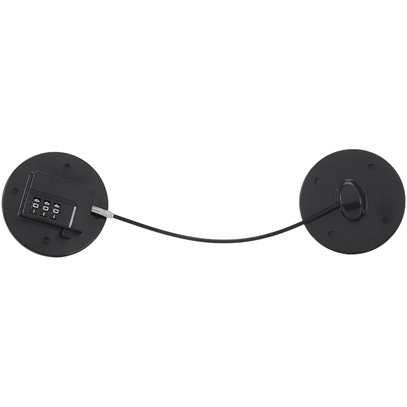 

Refrigerator Strong Adhesive 3-Digit Password Lock For Cabinet File Drawer Window Child Safety