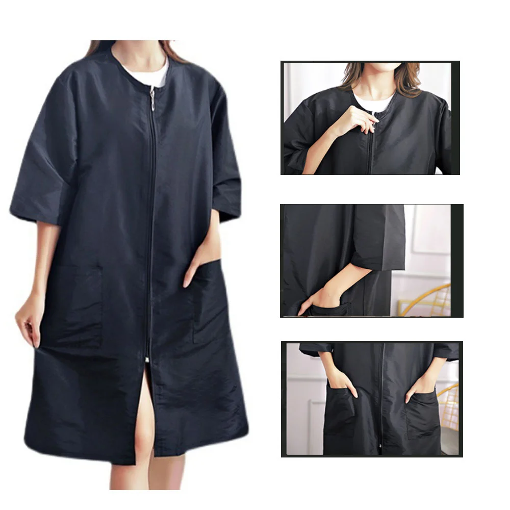 

Cape Hairdresser Barber Apron Hair Salon Uniform Hairdressing Stylist Clothes Client Aprons Barbers Guestcover Gow Grooming