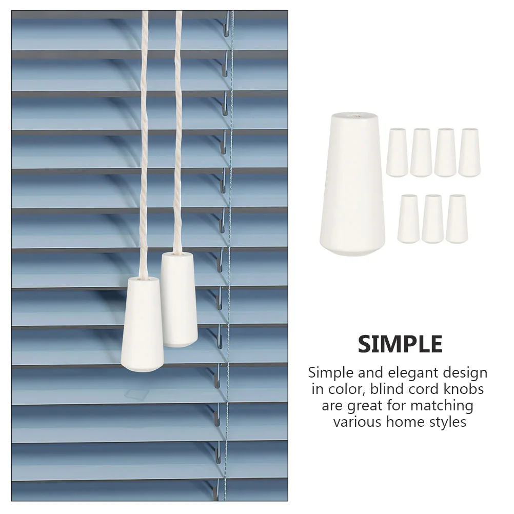 8 шт. деревянные жалюзи для часов подвеска аксессуары на шнурке шнур штор тянет
