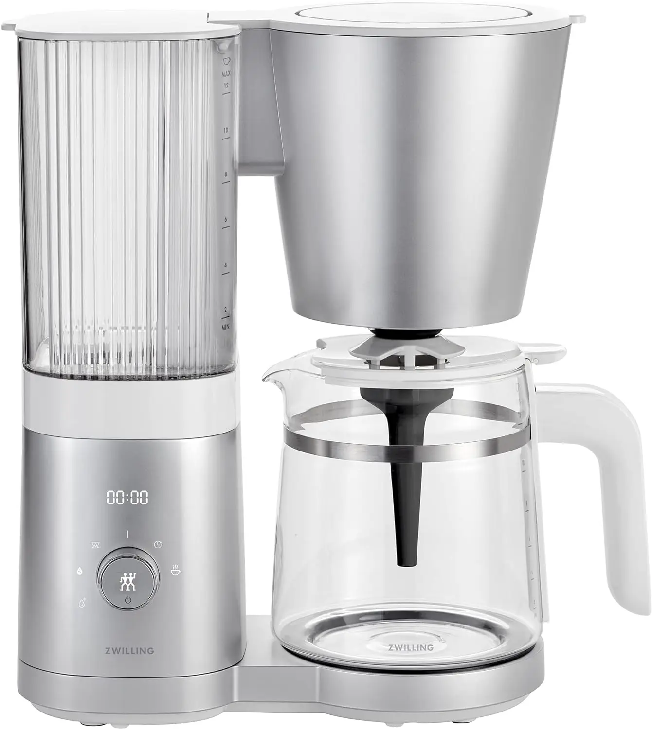 

Glass Drip Maker 12 Cup, Awarded the SCA Golden Cup Standard, Silver