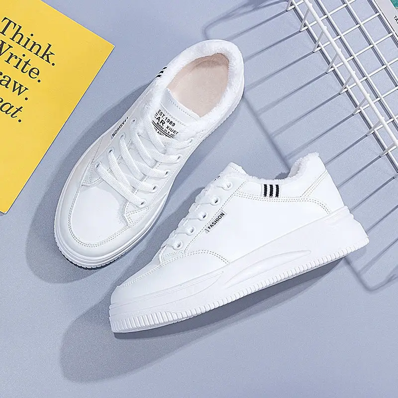 Big Size Women Sneakers Autumn Mesh PU Light White Sneaker Female Platform Vulcanized Shoes Spring Casual Breathable Sports Shoe