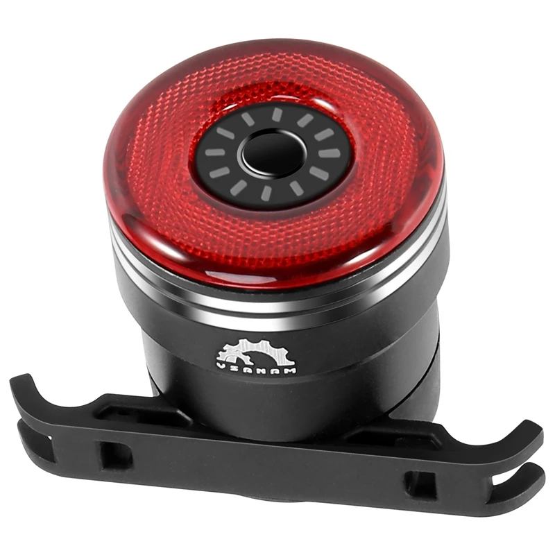 

Велосипедный задний фонарь с умным датчиком, USB лампа для горного велосипеда, светильник ный фонарь, задний фонарь, светильник дное седло, ак...