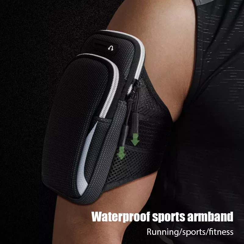 

Armband Sport Phone Case For Running Arm Phone Holder Sports Mobile Bag Hand for iPhone 11 Smartphones Under 6.5" 7.2"