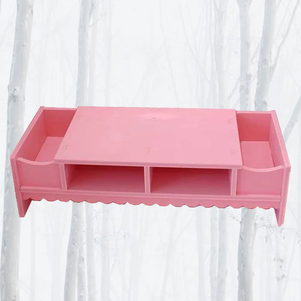 

Printer Stand Screen Shelf Multifunction Storage Rack Monitor Office Desktop Bracket Work