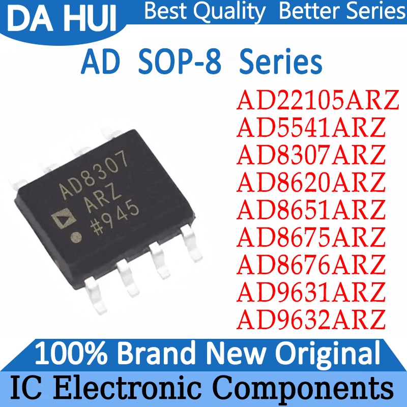 AD22105ARZ AD5541ARZ AD8307ARZ AD8620ARZ AD8651ARZ AD8675ARZ AD8676ARZ AD9631ARZ AD9632ARZ AD IC Chip SOP8