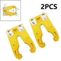 2pcs iso30 automatic tool holder fixture claw clamp iron abs flame proof rubber for cnc engraving machinery accessories