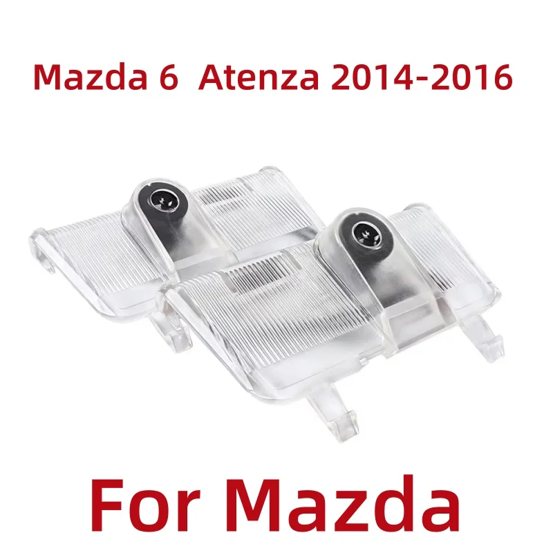 

Светодиодная лампа для проектора с логотипом двери автомобиля, приветственные огни, призрачная теневая лампа для Mazda 6 Atenza 2014-2016 2015, декоративные аксессуары, 2 шт.