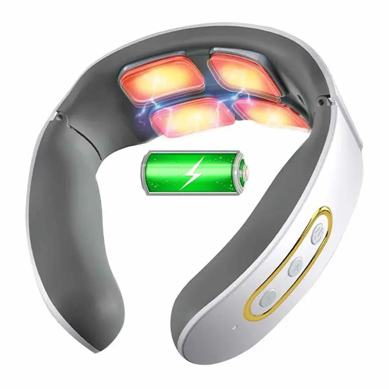 

U-образный Электрический импульсный массажер для шеи, массажер для шеи, Электрический массажер для шеи, здоровье, аксессуары для любителей с...