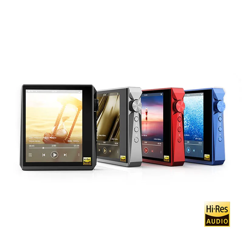 

Hidizs AP80 PRO Dual ESS9218P Bluetooth портативный музыкальный плеер MP3 USB DAC Hi-Res аудио DSD64/128 Apt-X/LDAC FM счетчик шагов