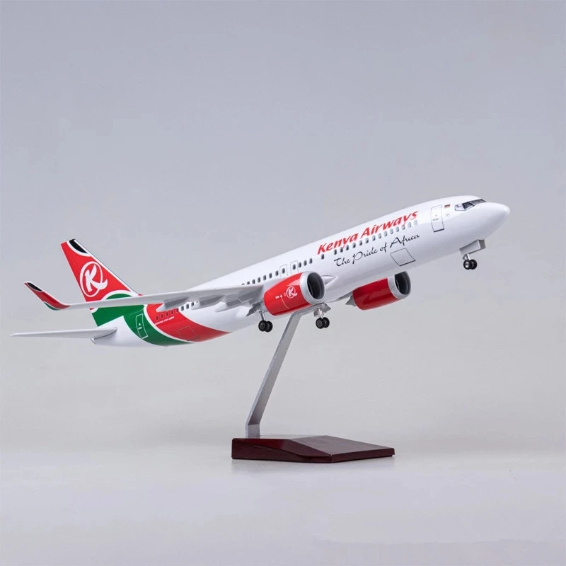 Летательный аппарат 1/85 масштаб 47 см максимальный вес 737 B737 Кения дыхательные пути