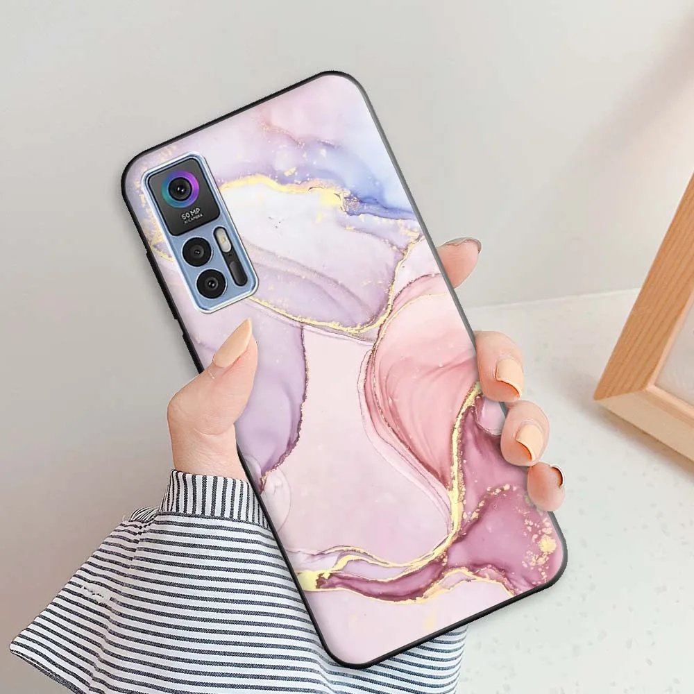 Для TCL 30 Plus чехол TCL 30 5G Модный милый черный чехол для телефона s для TCL30 30 Plus Силиконовая задняя крышка для TCL 30 5G крутой бампер из ТПУ (art.: 3920bf680f99a) - 3920bf680f99a
