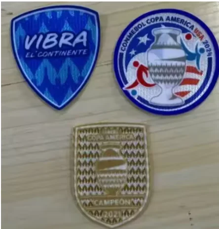 

2024 Conmebol Copa America 2024, индивидуальные футбольные нашивки Dimayor, флокирующие утюг на ТПУ Concacaf Gold