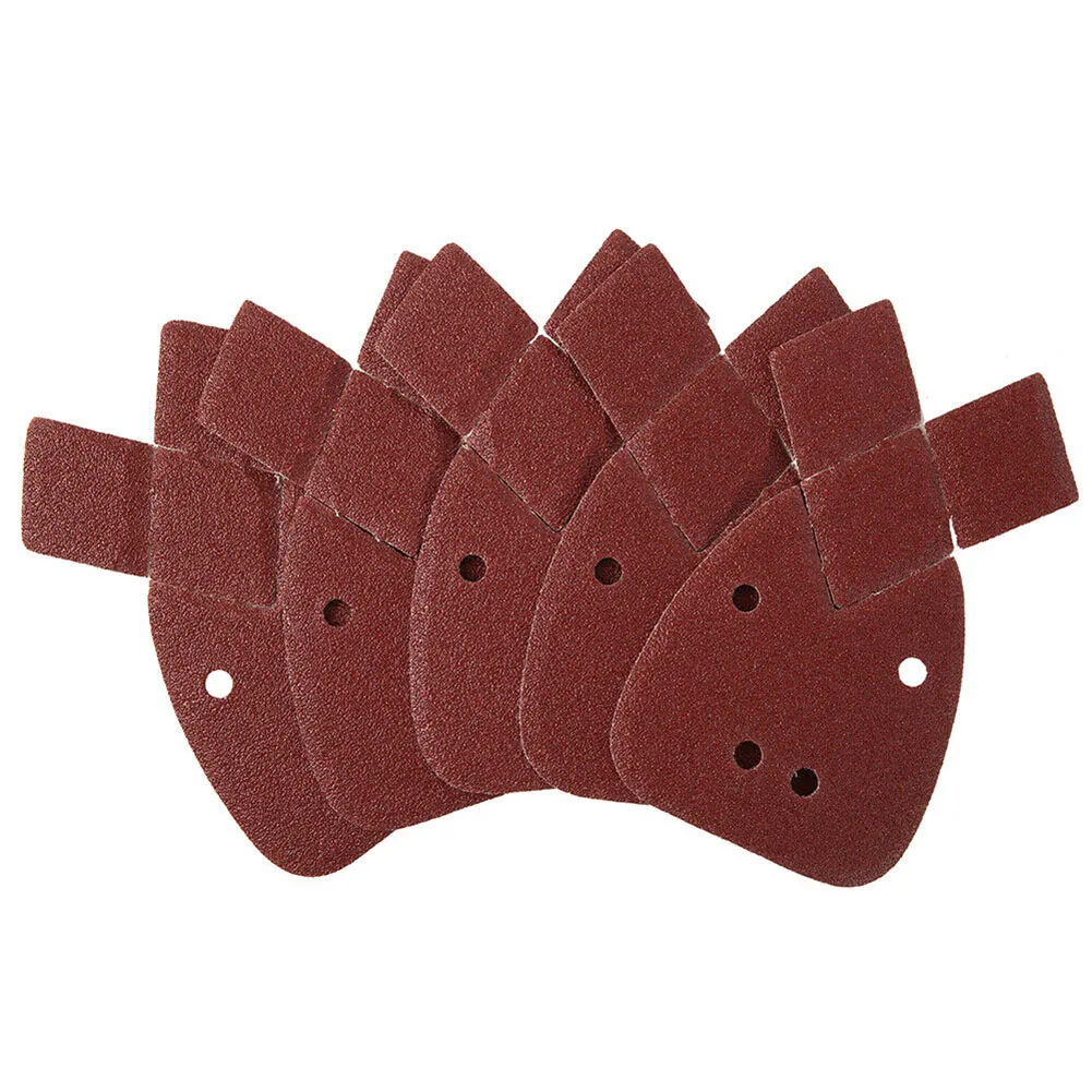 

50Pcs Mouse Sanding Sheets Orbital Sandpaper For Black Decker Palm 40/60/80/120/240 Grit For Sanding And Polishing